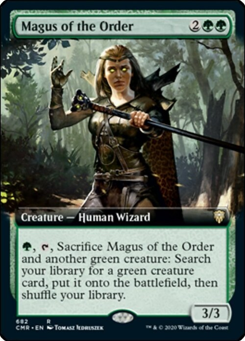 Magus of the Order Card Front