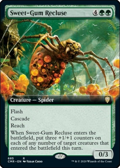 Sweet-Gum Recluse Card Front