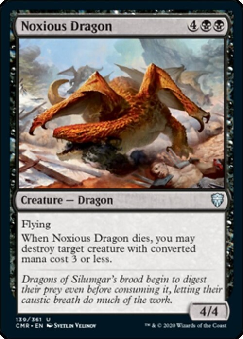 Noxious Dragon Card Front