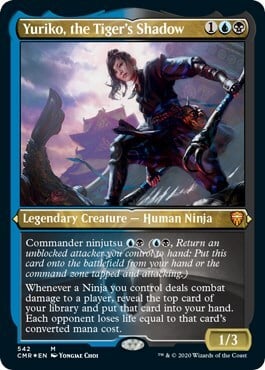 Yuriko, the Tiger's Shadow Card Front