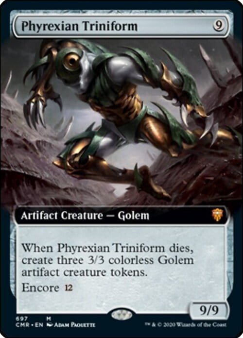 Phyrexian Triniform Card Front