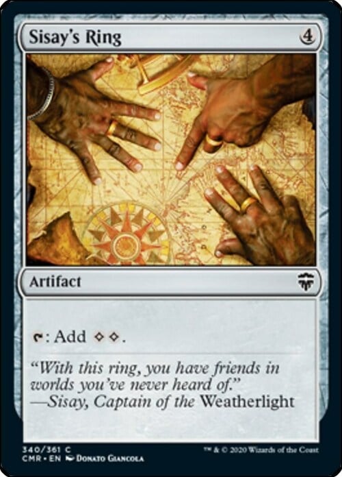 Sisay's Ring Card Front