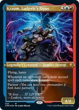 Kraum, Ludevic's Opus Card Front