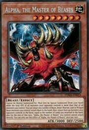 Alpha, the Master of Beasts · Secret Rare 023sec