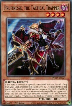 Prufinesse, the Tactical Trapper Card Front