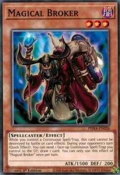 Magical Broker Card Front