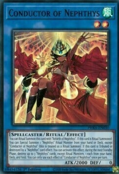 Conductor of Nephthys Card Front