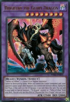 Brigrand the Glory Dragon Card Front