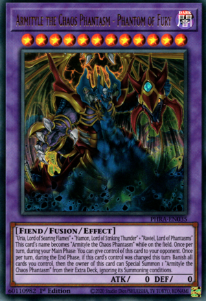 Armityle the Chaos Phantasm - Phantom of Fury Card Front