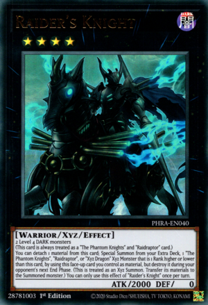 Raider's Knight Card Front