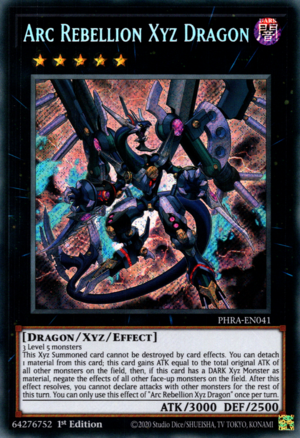 Drago Xyz Ribellione Arc Card Front