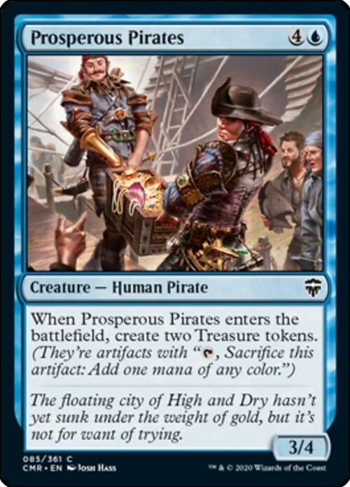 Prosperous Pirates Card Front