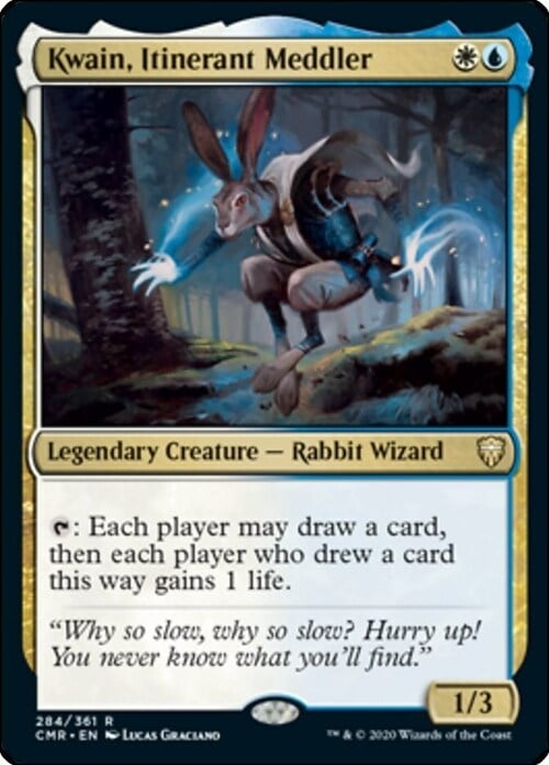 Kwain, Itinerant Meddler Card Front