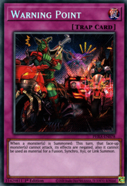 Warning Point · Secret Rare 078sec