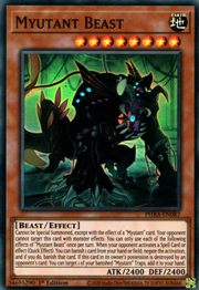 Myutant Beast · Super Rare 087