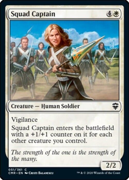 Capitana dello Squadrone Card Front