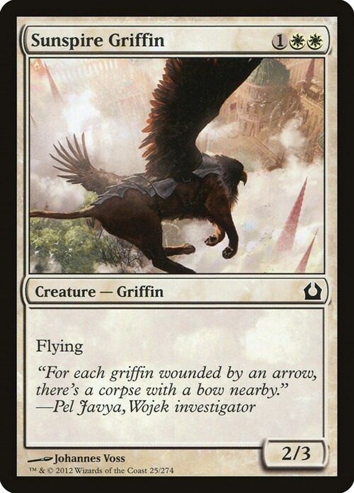 Sunspire Griffin Card Front