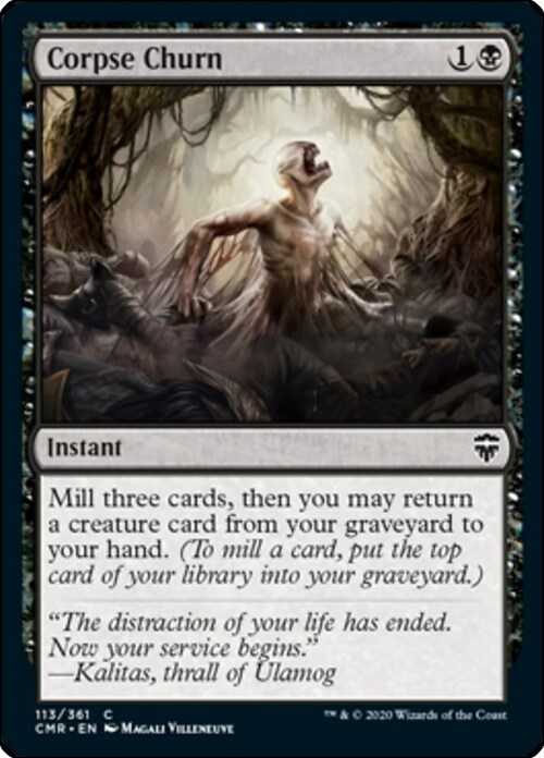Corpse Churn Card Front