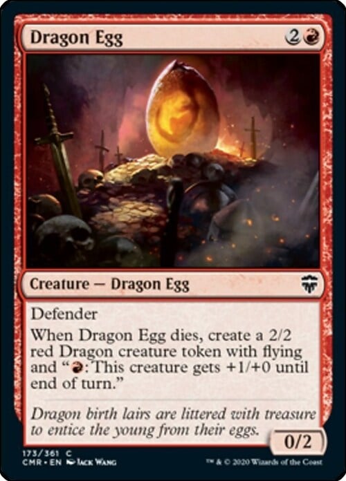 Dragon Egg Card Front