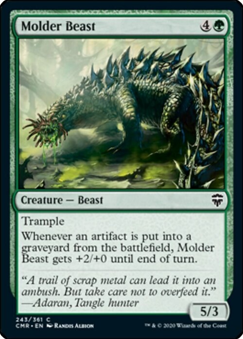 Molder Beast Card Front