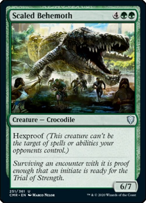 Scaled Behemoth Card Front
