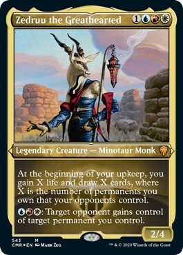 Zedruu the Greathearted Card Front