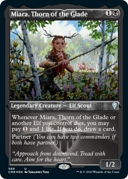 Miara, Thorn of the Glade Card Front