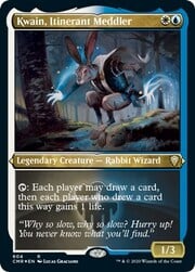Kwain, Itinerant Meddler · Etched Foil 604