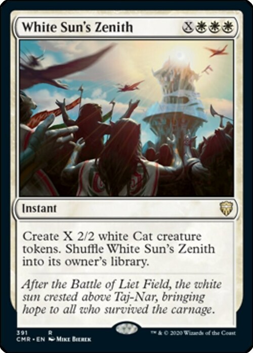 White Sun's Zenith Card Front
