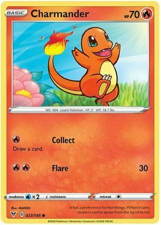 Charmander [Collect | Flare] Card Front