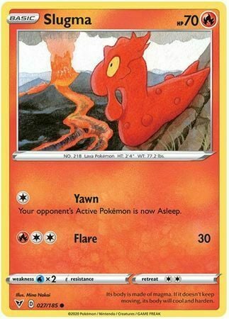 Slugma [Yawn | Flame] Card Front