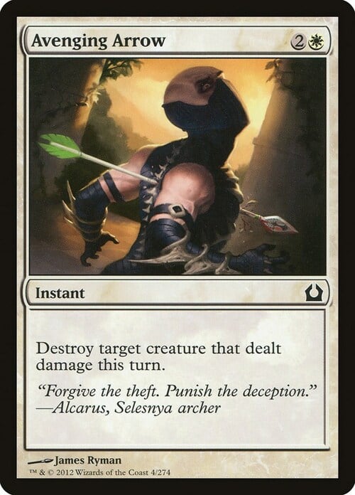 Avenging Arrow Card Front