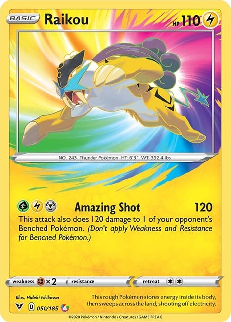 Raikou Card Front