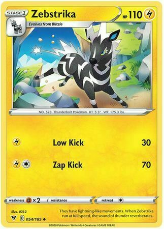 Zebstrika [Low Kick | Zap Kick] Card Front