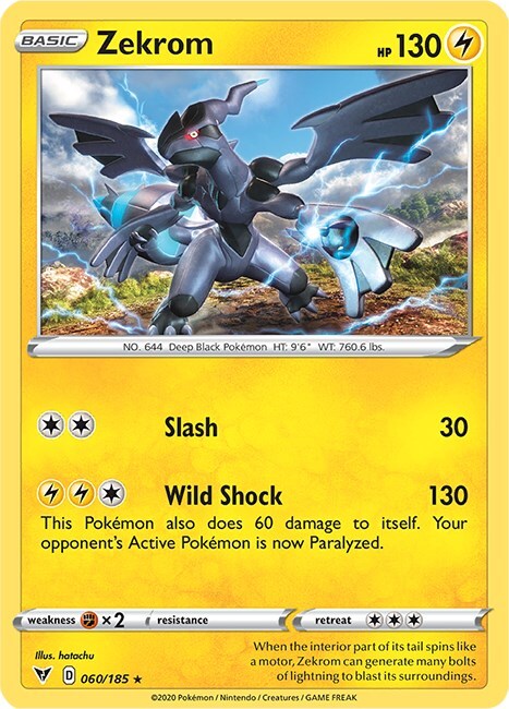 Zekrom Card Front