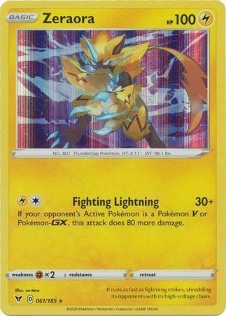 Zeraora [Fighting Lightning] Frente