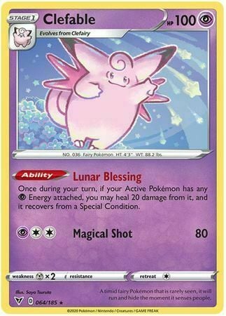 Clefable [Lunar Blessing | Magical Shot] Card Front