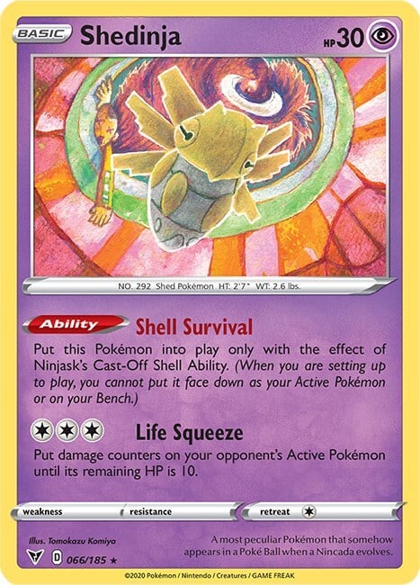 Shedinja Card Front