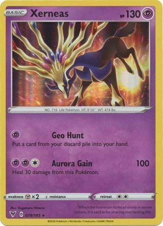 Xerneas [Geo Hunt | Aurora Gain] Card Front