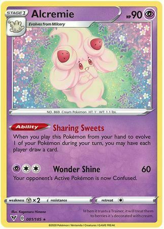 Alcremie [Sharing Sweets | Wonder Shine] Card Front