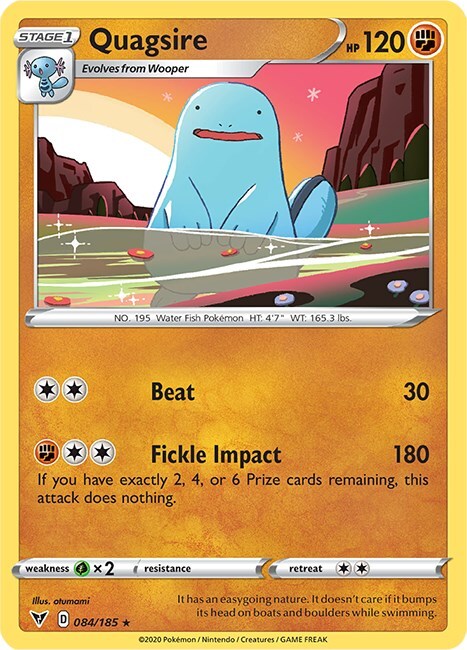 Quagsire Card Front