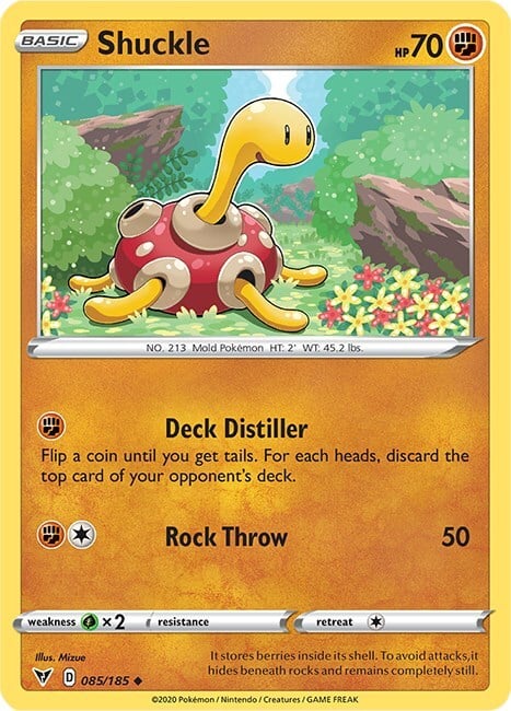 Shuckle Card Front