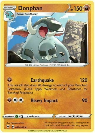 Donphan [Earthquake | Heavy Impact] Card Front