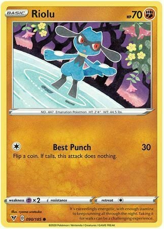Riolu [Best Punch] Card Front