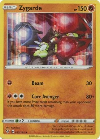 Zygarde [Beam | Core Avenger] Card Front