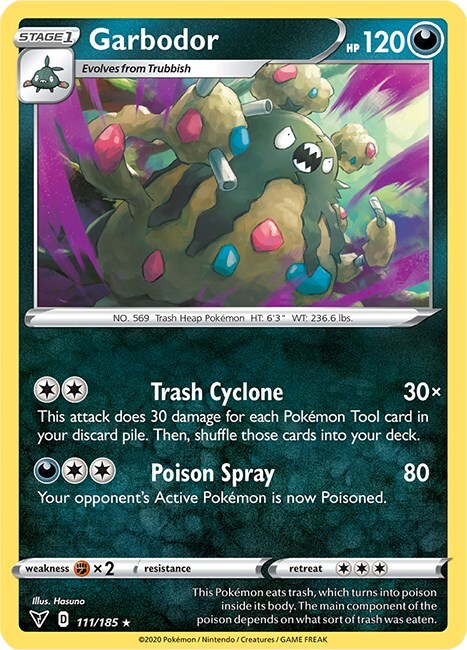 Garbodor Card Front