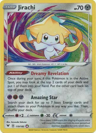 Jirachi [Dreamy Revelation | Amazing Star] Card Front