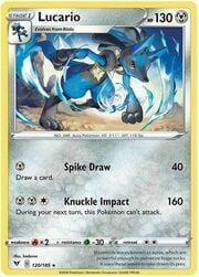 Lucario [Spike Draw | Knuckle Impact]