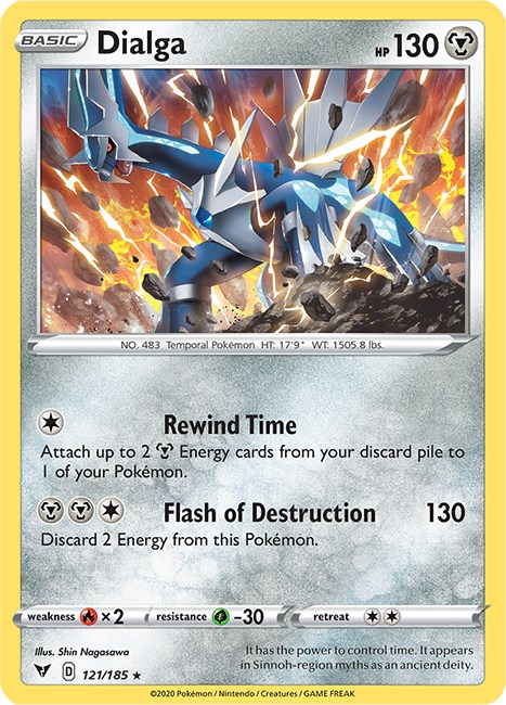 dialga pokemon card price TCG Spotlight: Some Of The Best Pokmon Cards Part 2 Holo Rare Card Type Dialga 095/132 Me01: Mega Evolution