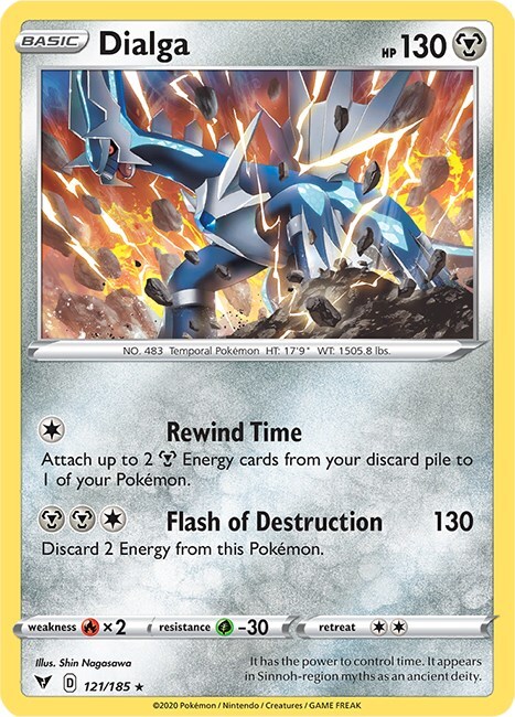 Dialga Card Front
